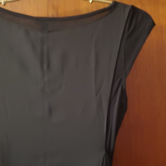 McGinn Knightsbridge draped black dress - Picture 6 of 12